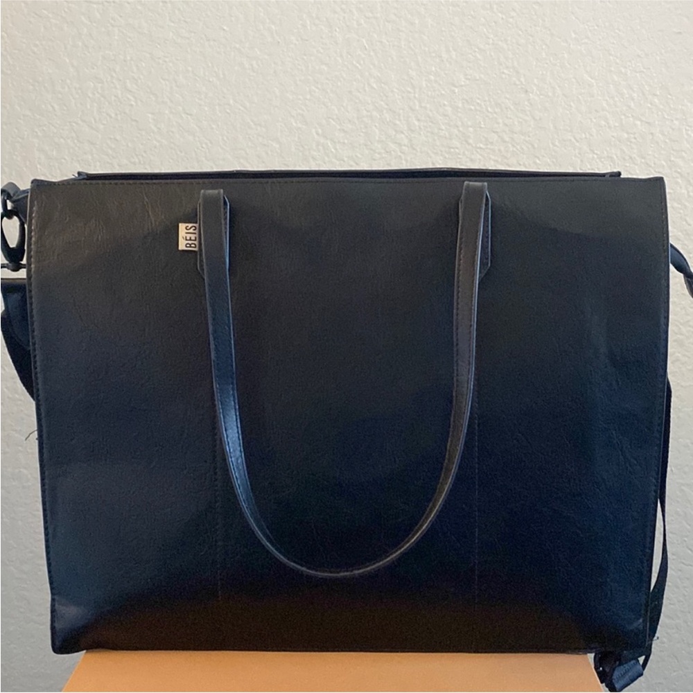 BEIS ‘ THE LARGE WORK TOTE IN BLACK’